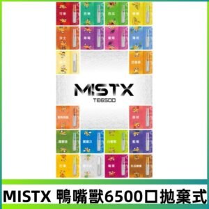 MIST X 鴨嘴獸6500口拋棄式電子煙#台灣現貨#